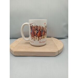 Don Stivers "THE CHASE AT RATTLESNAKE SPRINGS" Mug‎ EUC 1994 Cuppa Coffee Mug